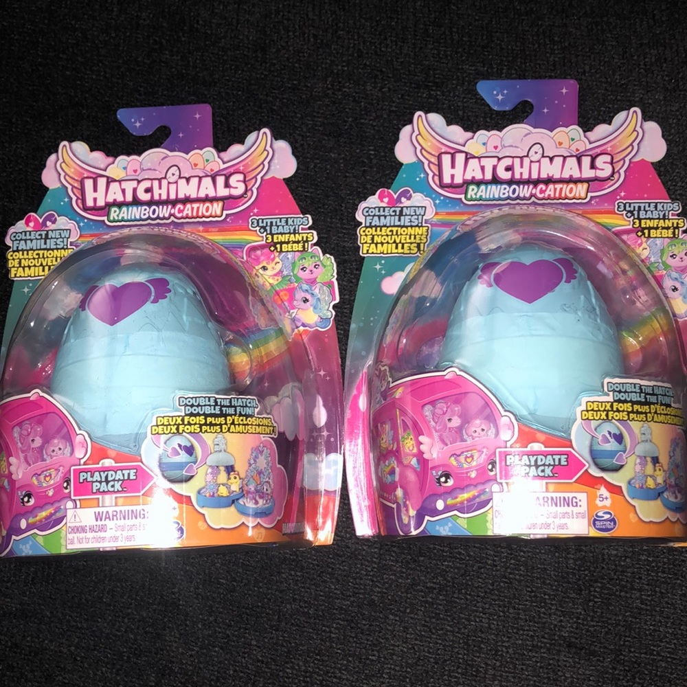 🆕2 Hatchimals Rainbow•Cation